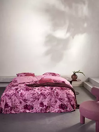 ESSENZA | Satin Bettwäsche ANNABELLA 70x90cm/140x200cm Spot on Pink | 
